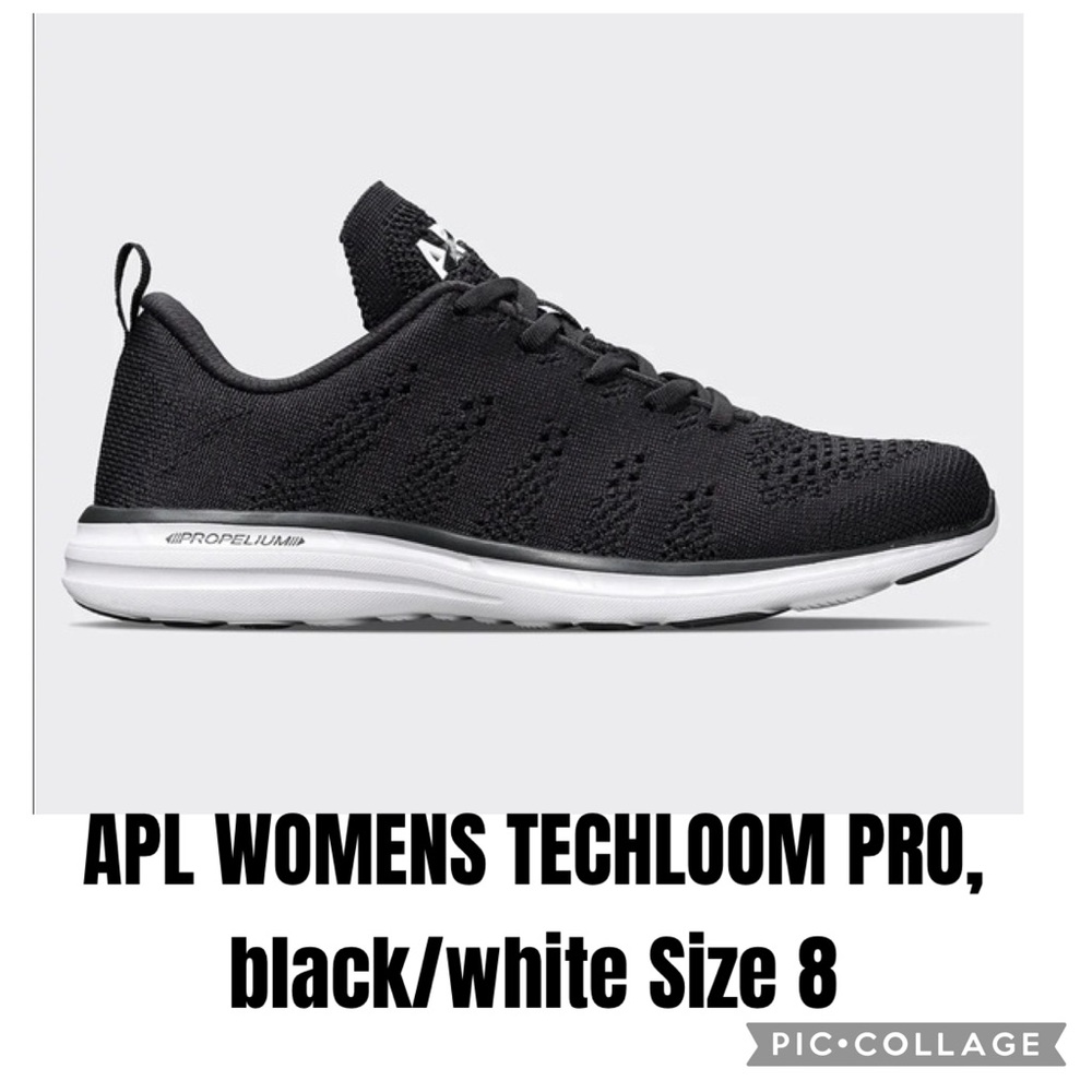APL WOMENS TECHLOOM PRO, black/white Size 8